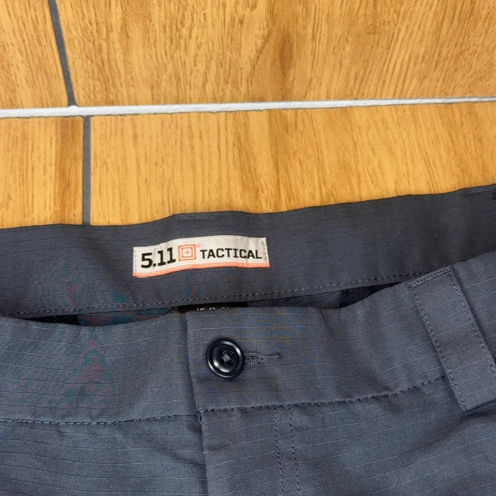 5.11‎ Tactical Fast-Tac Urban Pants Mens 42x34 Charcoal Grey Ripstop 74461-018